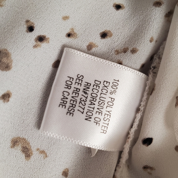 Apt 9 Ruffle top, large - Picture 7 of 12